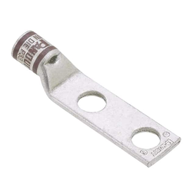 LCDX1/0-14A-X CONN TERM RECT LUG 1/0 AWG #1/4