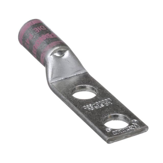 LCD1/0-38D-X CONN TERM RECT TONG 1/0 AWG #3/8