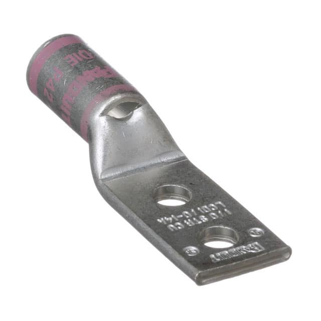 LCD1/0-14A-X CONN TERM RECT LUG 1/0 AWG #1/4