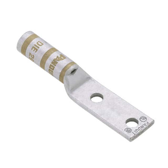 LCCX2-14A-E CONN TERM RECT TONG 2 AWG #1/4