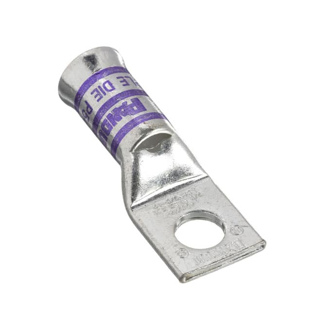 LCAF3/0-12-X CONN TERM RECT LUG 3/0 AWG #1/2