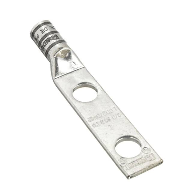 LCD2/0-12-X CONN TERM RECT TONG 2/0 AWG #1/2