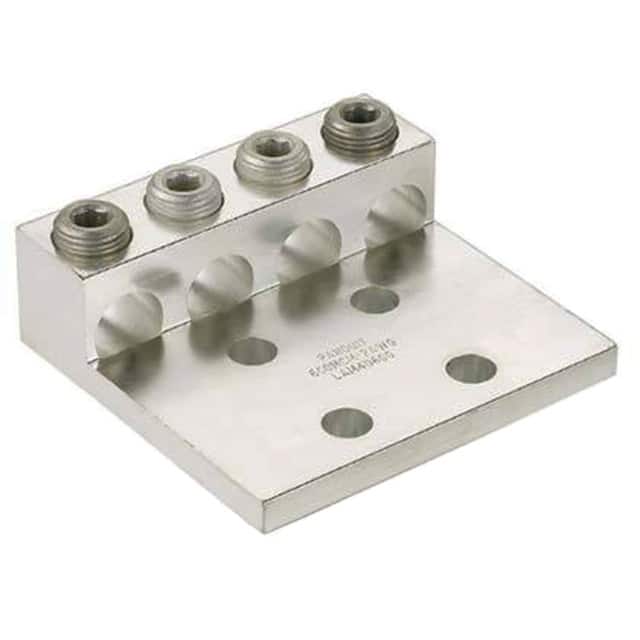 LAM4D250-12-1Y CONN TERM RECT LUG 6 AWG #1/2