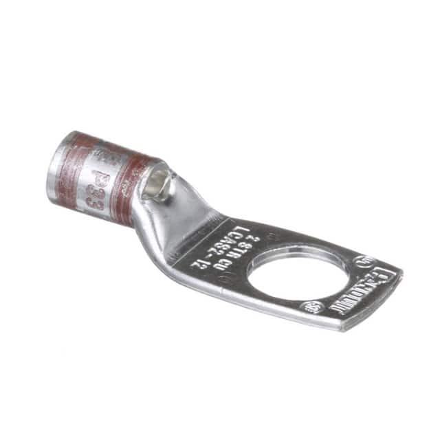 LCAS2-12-Q CONN TERM RECT TONG 2 AWG #1/2