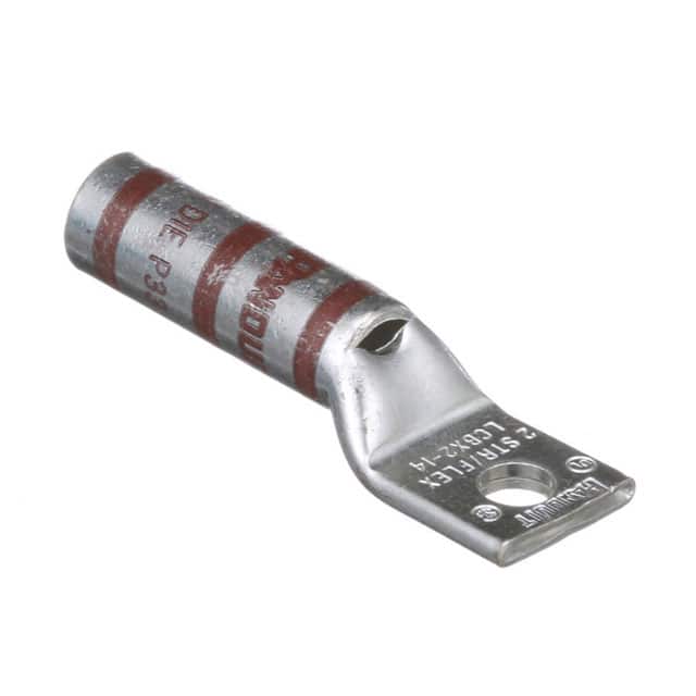 LCBX2-38-E CONN TERM RECT TONG 2 AWG #3/8