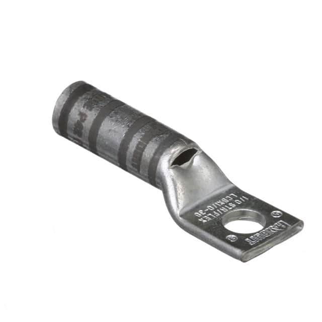 LCBX2/0-38-X CONN TERM RECT TONG 2/0 AWG #3/8