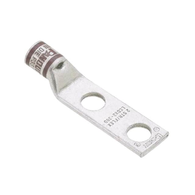 LCDX2-14B-E CONN TERM RECT TONG 2 AWG #1/4