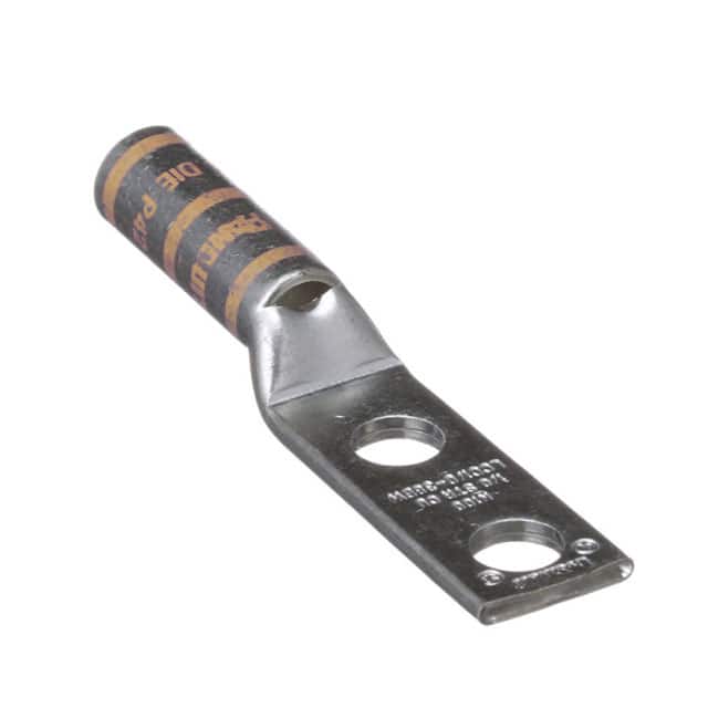 LCC3/0-12W-X CONN TERM RECT TONG 3/0 AWG #1/2