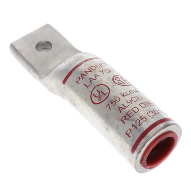 LAA750-12-1 ALUMINUM COMPRESSION LUG, 1 HOLE