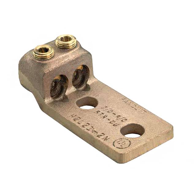 H2L21-2N-2 CONN TERM RECT LUG 2/0-4/0AWG