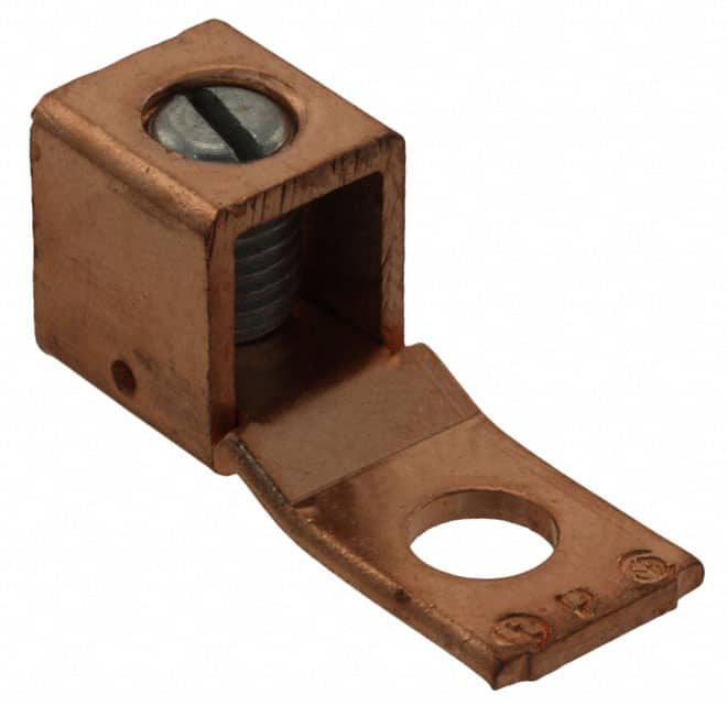 CX70-14-CY CONN TERM RECT LUG 4-14 AWG #1/4