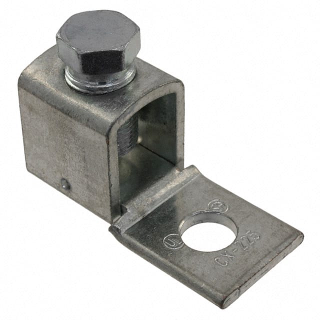 CX225-38T-QY CONN TERM RECT LUG 1/0-2AWG #3/8