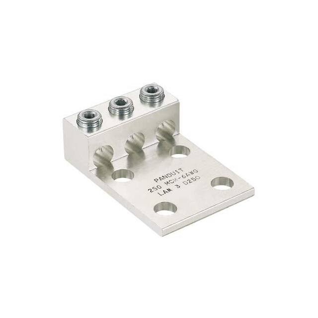 LAM3D350-12-1Y CONN TERM RECT LUG 6 AWG #1/2