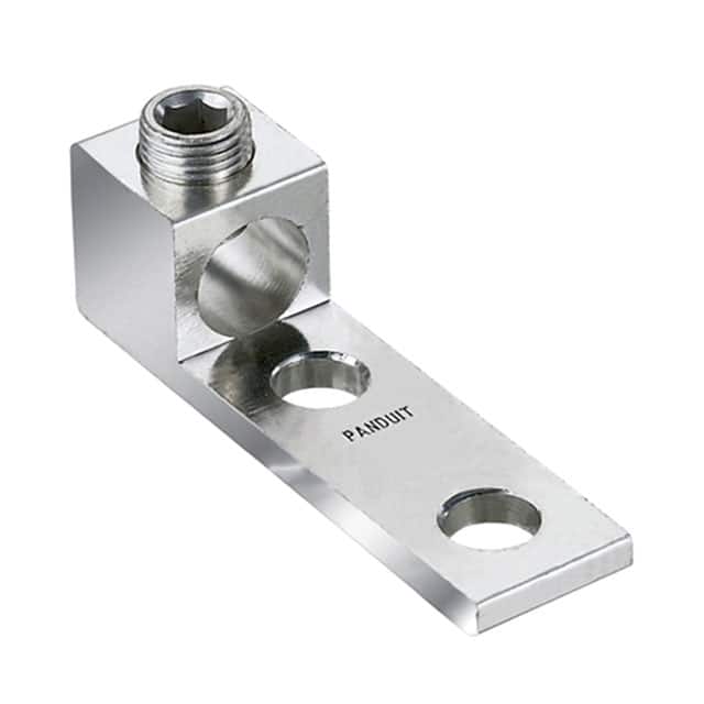 LAMB350-12-6Y CONN TERM RECT LUG 6 AWG #1/2