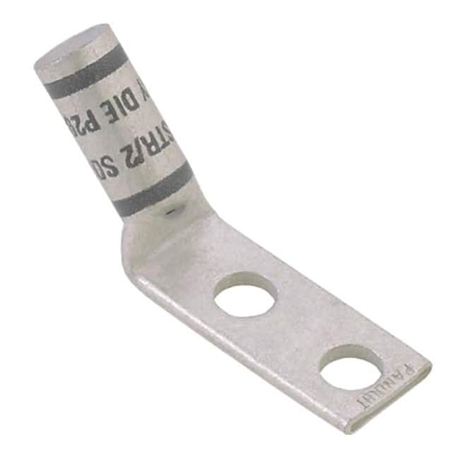 LCDX2/0-38DH-X CONN TERM RECT TONG 2/0 AWG #3/8
