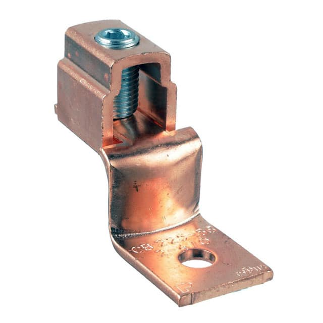 CB225-56HKR-Q COPPER MECH LUG, 1 HOLE, 1 BARRE
