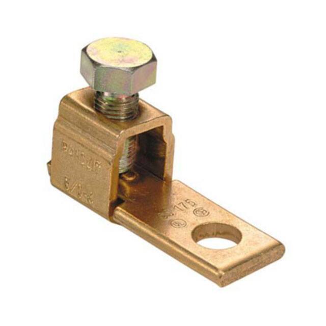 CS225-56HKR-Q COPPER MECH LUG, 1 HOLE, 1 BARRE