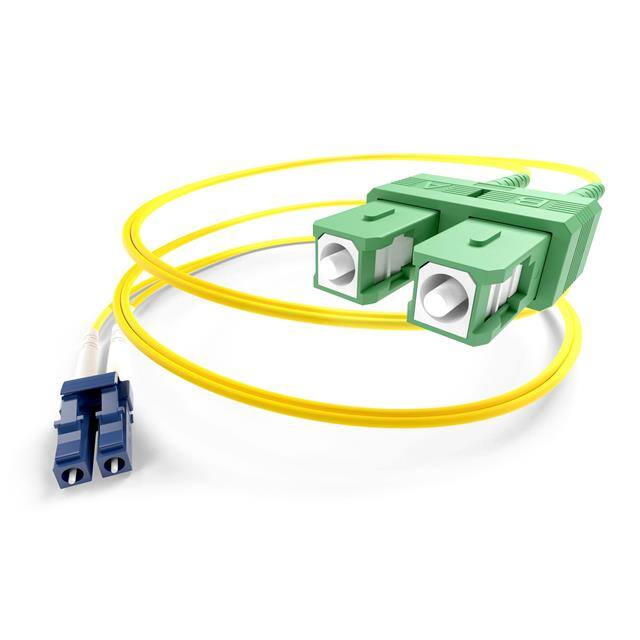 FJ9LCSCA-03M FIBER LC/UPC-SC/APC SM 3 METER