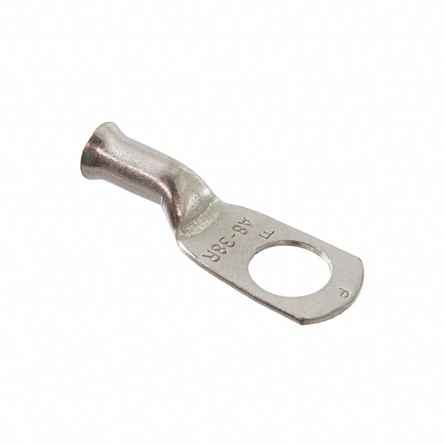 A8-38R-C BATTERY CABLE LUG, 8 AWG, 3/8" S