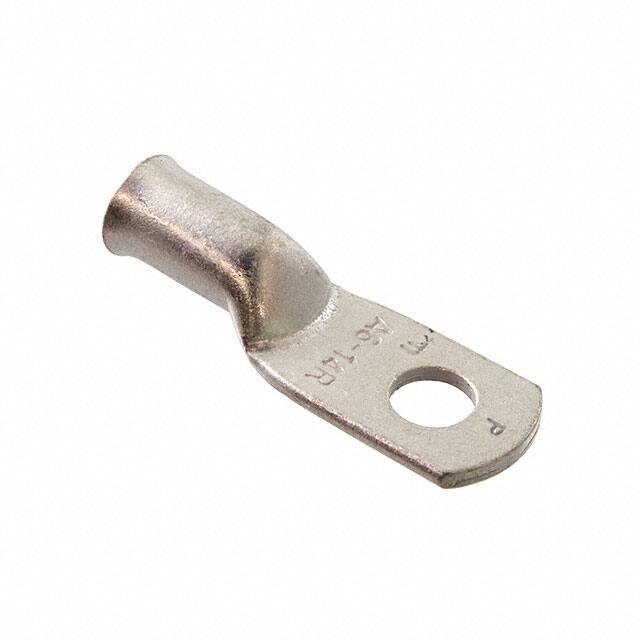 A6-14R-C BATTERY CABLE LUG, 6 AWG, 1/4" S
