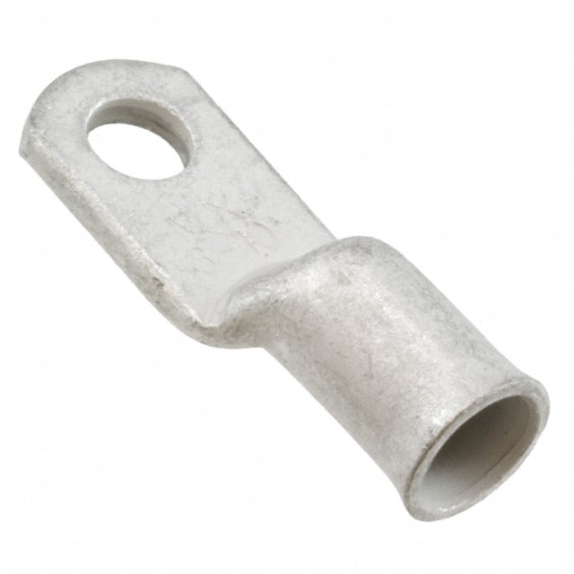 0192210424 CONN RING FLAT 6AWG #10 CRIMP