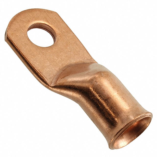 0192210419 CONN RING FLAT 2AWG #1/4 CRIMP