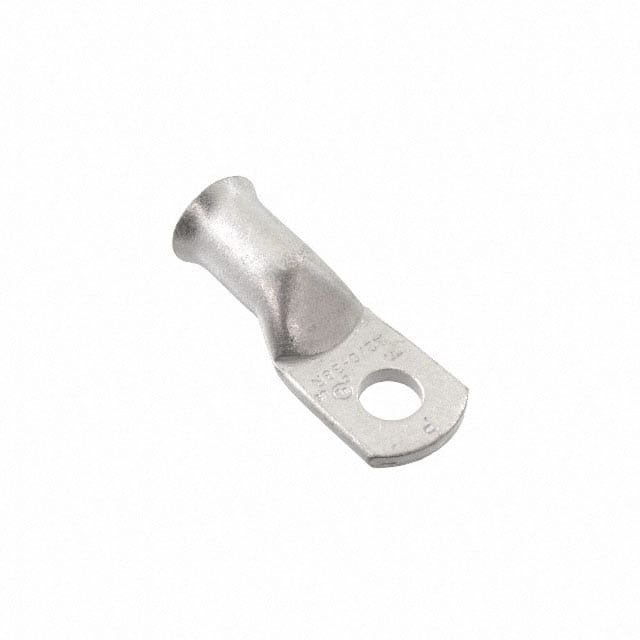 A2/0-38R-C BATTERY CABLE LUG, 2/0 AWG, 3/8"