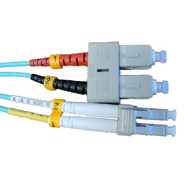 FBR-1012-2M Fiber Optic 10G OM3 LC-SC 2M