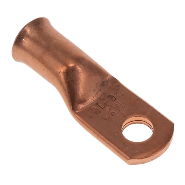 0192210425 CONN RING FLAT 6AWG #10 CRIMP