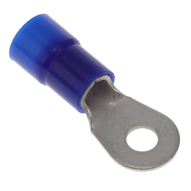 0190670047 CONN RING CIRC 6AWG #1/4 CRIMP