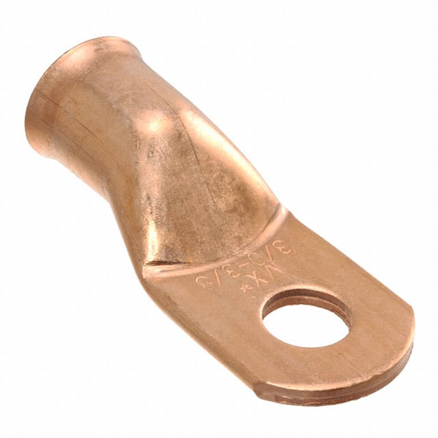 0192210381 CONN RING FLAT 3/0AWG #3/8 CRIMP