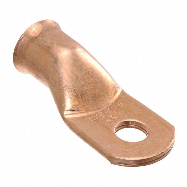 0192210382 CONN RING FLAT 4/0AWG #3/8 CRIMP