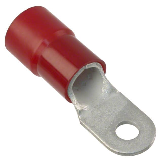 0190670096 CONN RING FLAT 2AWG #1/4 CRIMP