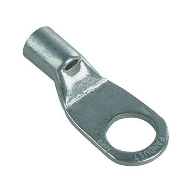 S2/0-12R-C CONN RING FLAT 2/0AWG #1/2 CRIMP