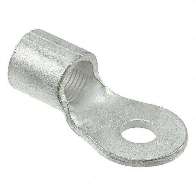 130560 CONN RING CIRC 4AWG #1/4 CRIMP