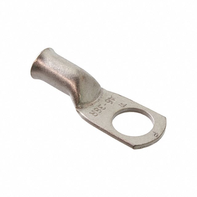 A6-38R-C BATTERY CABLE LUG, 6 AWG, 3/8" S