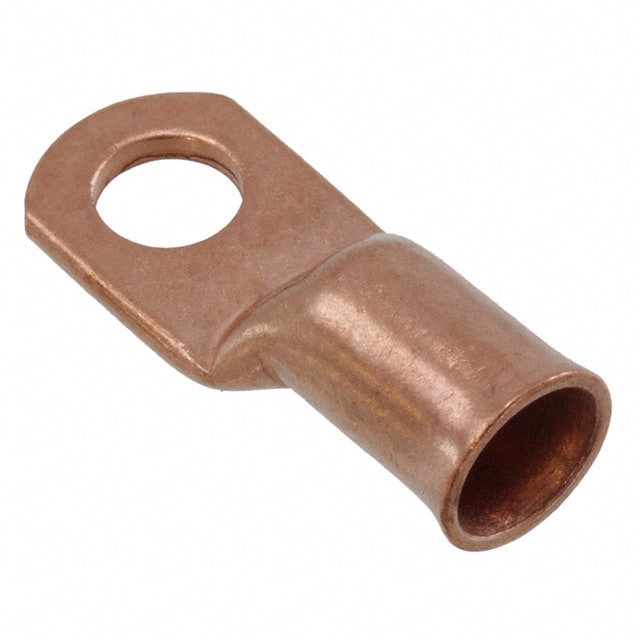 0192210377 CONN RING FLAT 1/0AWG #3/8 CRIMP
