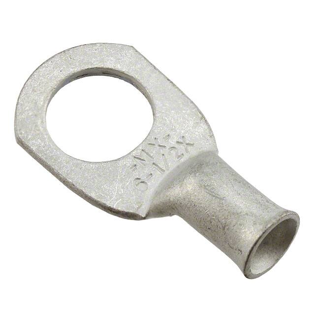 0192210416 CONN RING FLAT 6AWG #1/2 CRIMP