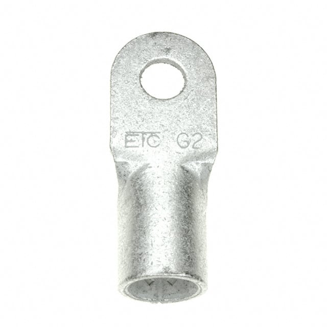 0191930305 CONN RING FLAT 2AWG #1/4 CRIMP