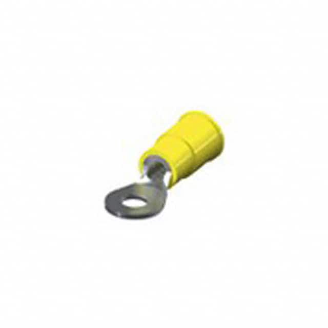 8215 CONN RING CIRC 10-12AWG #6 CRIMP