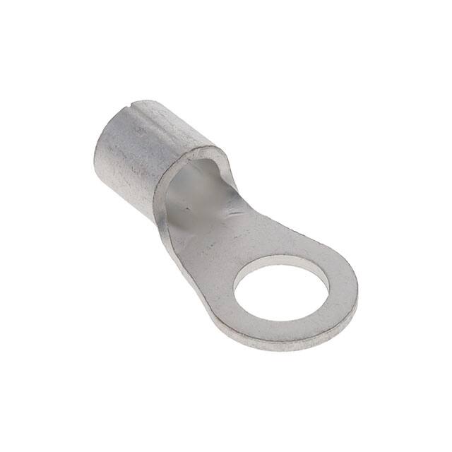 R22-10(NJ) CONN RING FLAT 4AWG #3/8 CRIMP