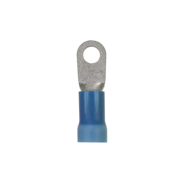 PV6-56R-T CONN RING FLAT 6AWG #5/16 CRIMP