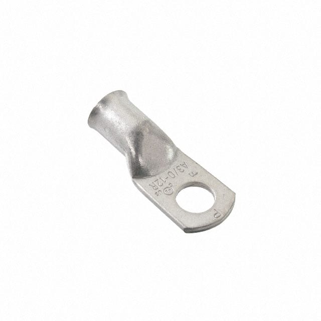 A3/0-12R-C BATTERY CABLE LUG, 3/0 AWG, 1/2"