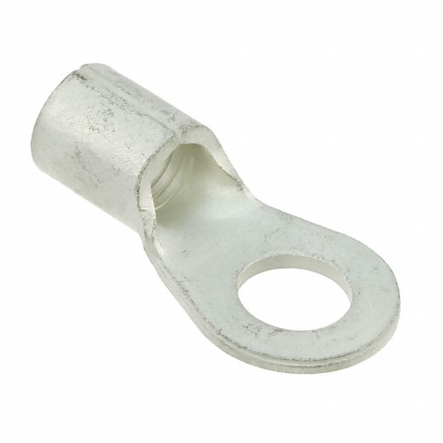 130550 CONN RING CIRC 8AWG #1/4 CRIMP