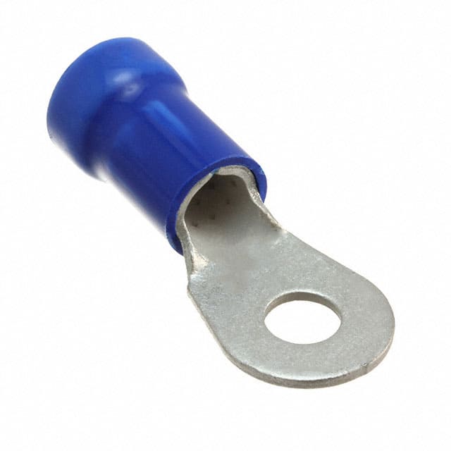 0190710190 CONN RING CIRC 6AWG #1/4 CRIMP