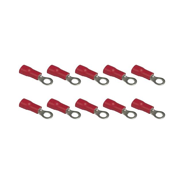 RVS1.25-4-10 RING TERMINALS, PVC INSULATED, 1