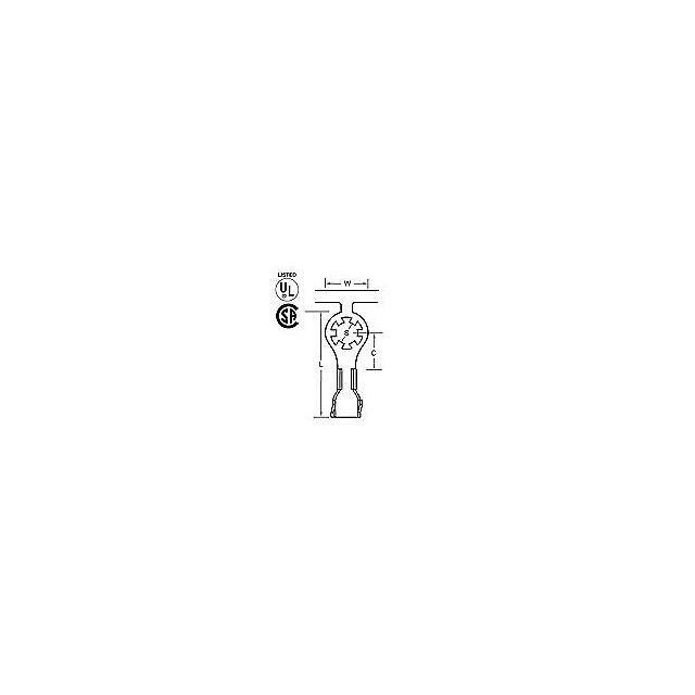 19084-0001 STAR RING STRP (OPN BRL) (SRZ-01