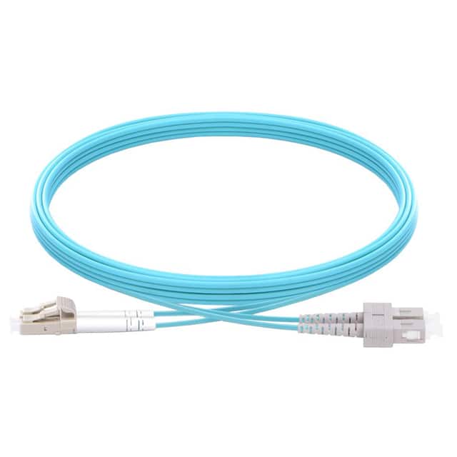 M4D-ECO-LCSC-01 FIB OPT CBL LC-SC DUPLEX MULT 1M