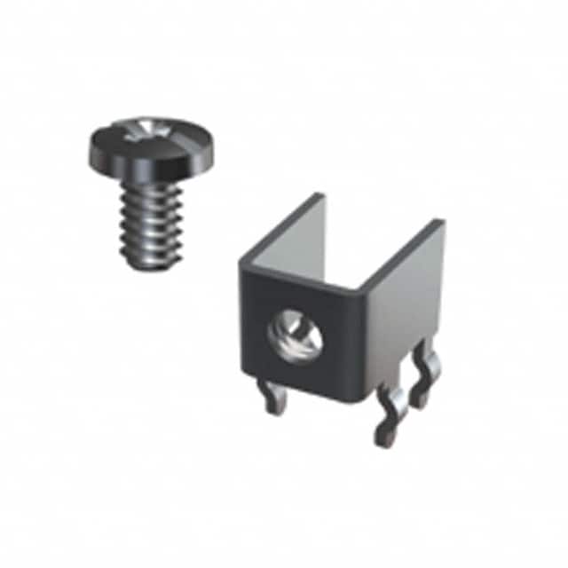 7773 TERM SCREW 4-40 4 PIN PCB RA