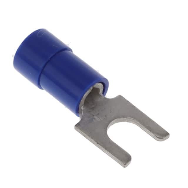 0191310018 CONN SPADE TERM 14-16AWG #8 BLU